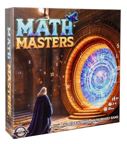 Math Masters box met witte rand Math Masters box met witte rand